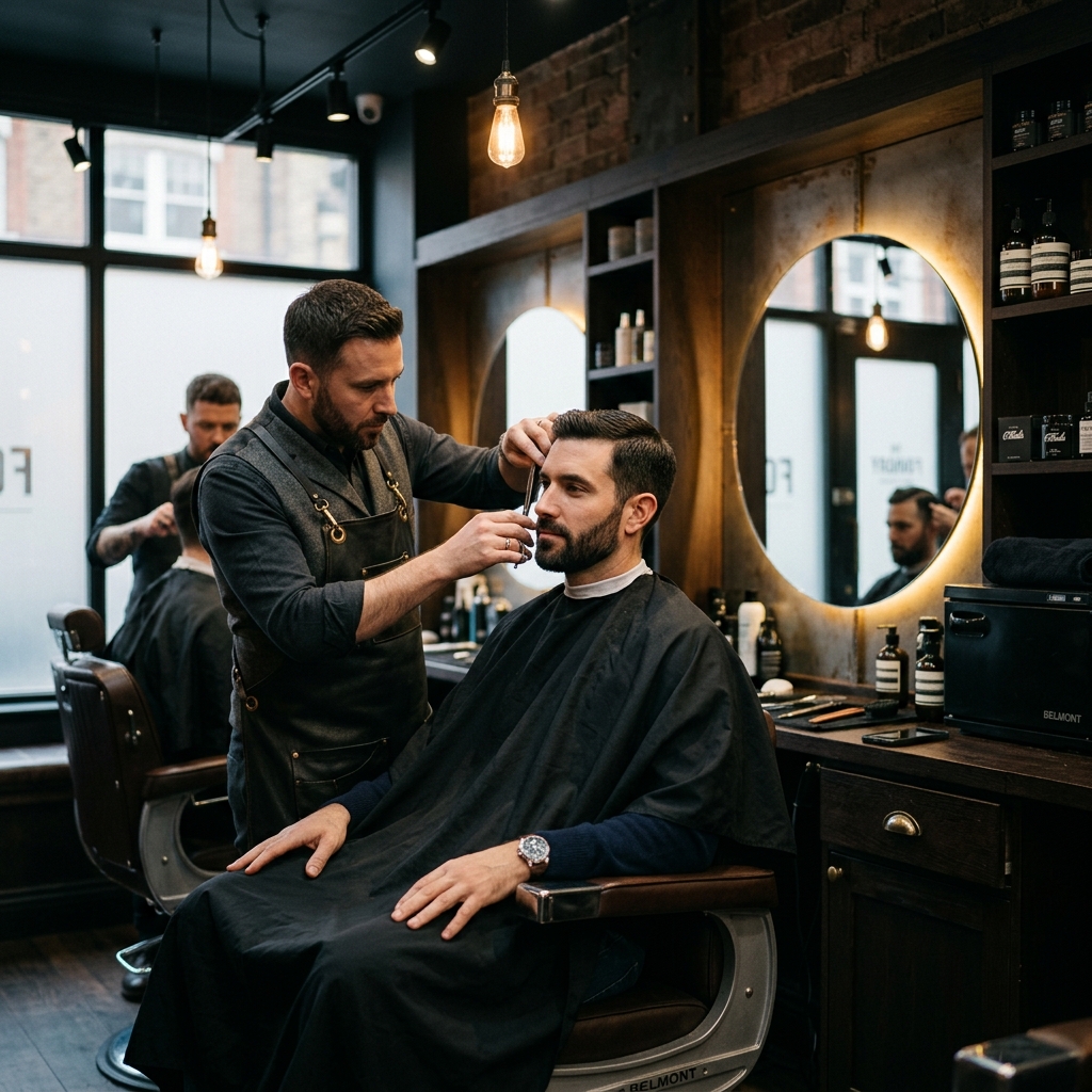 Executive Men's Facial and Grooming