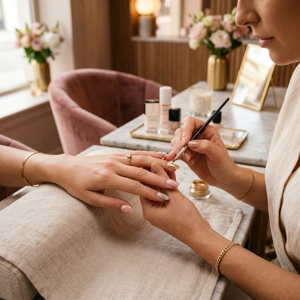 Nail art and design at HMH Aura Beauty